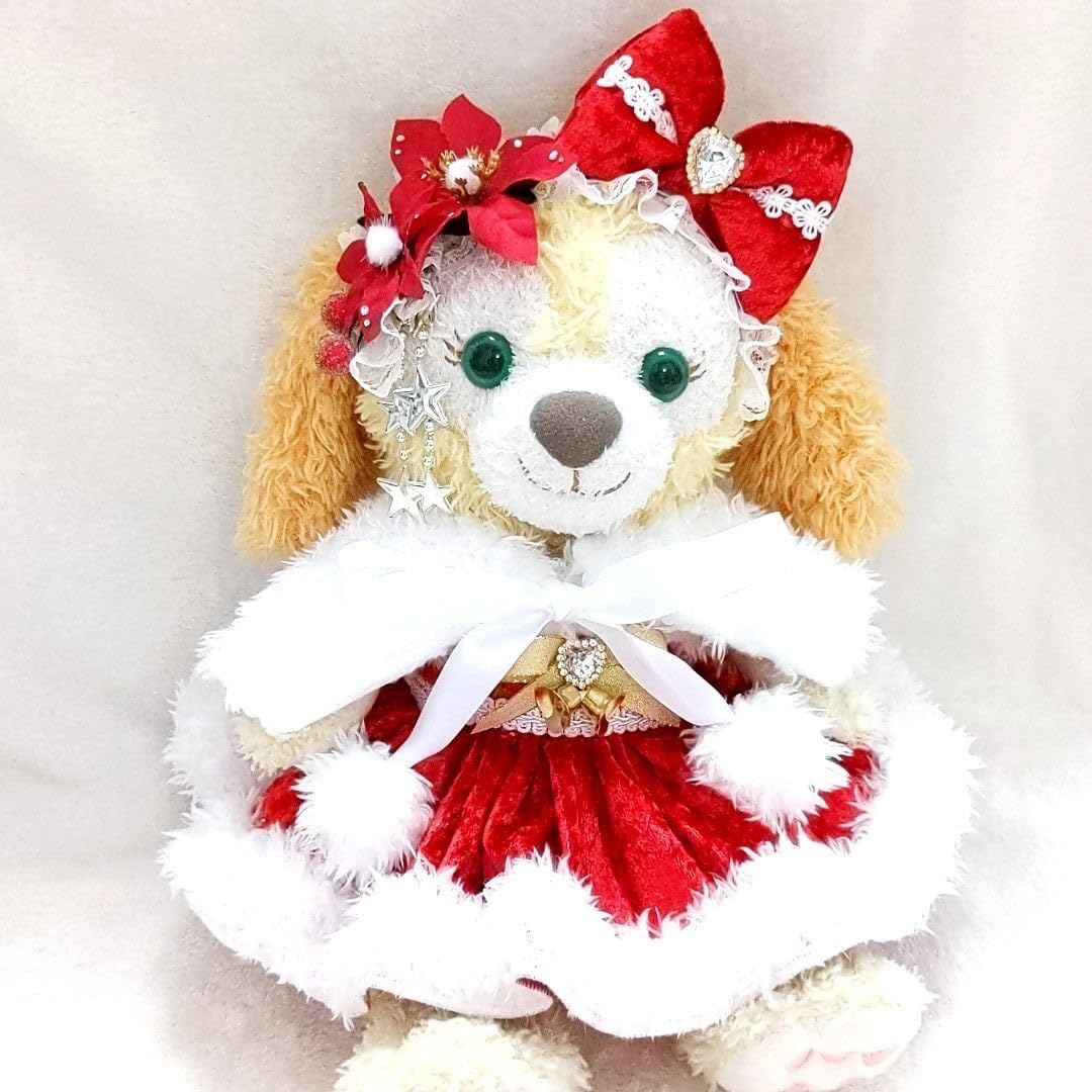 ステラルー　クッキーアンコスチューム　1221 雪の結晶コスチューム　ホワイト 11/1発売】ダッフィー＆フレンズのホワイト・ウィンタータイム